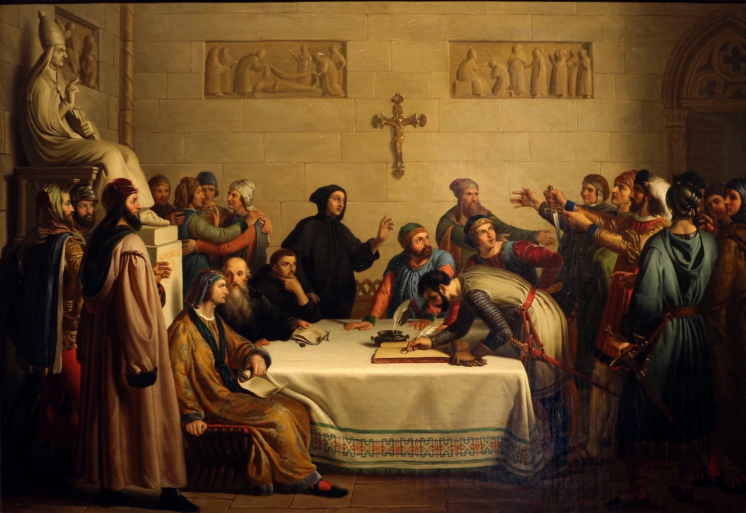 Il congresso di Pontida - Galleria d'Arte Moderna, Milano